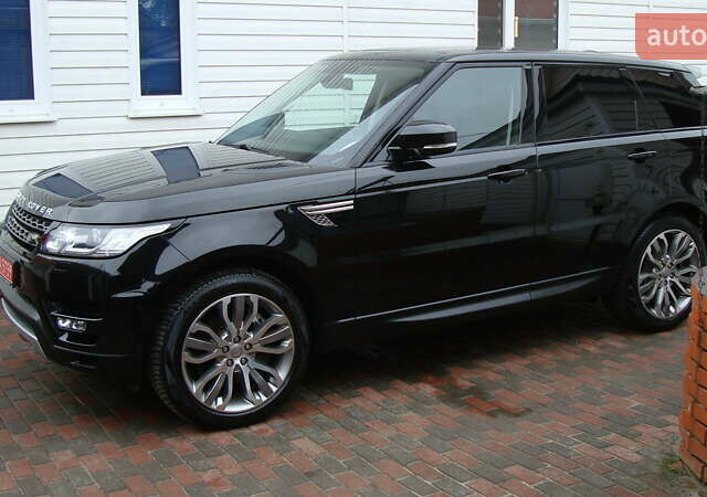 Чорний Ленд Ровер Range Rover Sport, об'ємом двигуна 3 л та пробігом 268 тис. км за 22000 $, фото 56 на Automoto.ua