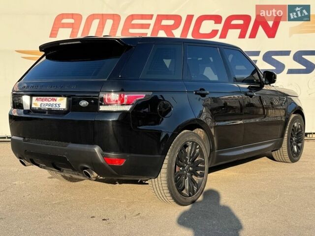 Чорний Ленд Ровер Range Rover Sport, об'ємом двигуна 5 л та пробігом 197 тис. км за 26990 $, фото 6 на Automoto.ua