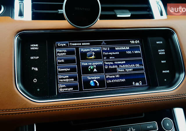 Чорний Ленд Ровер Range Rover Sport, об'ємом двигуна 5 л та пробігом 120 тис. км за 28999 $, фото 27 на Automoto.ua