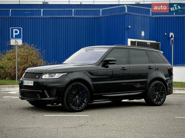 Чорний Ленд Ровер Range Rover Sport, об'ємом двигуна 3 л та пробігом 186 тис. км за 24900 $, фото 7 на Automoto.ua