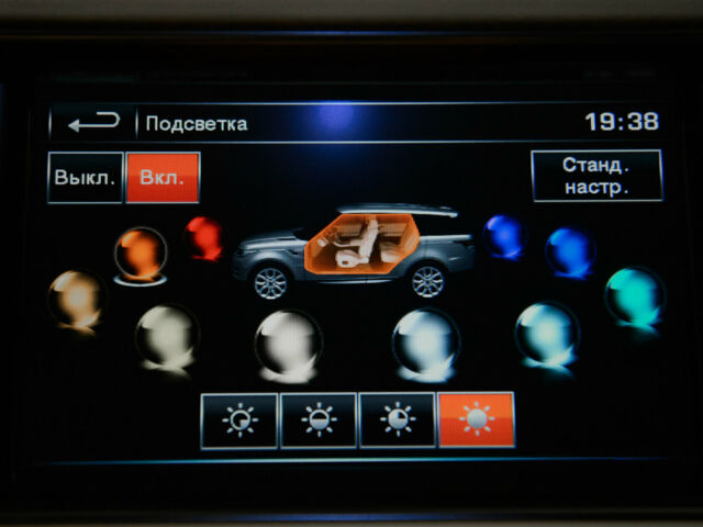 Чорний Ленд Ровер Range Rover Sport, об'ємом двигуна 5 л та пробігом 115 тис. км за 49900 $, фото 44 на Automoto.ua