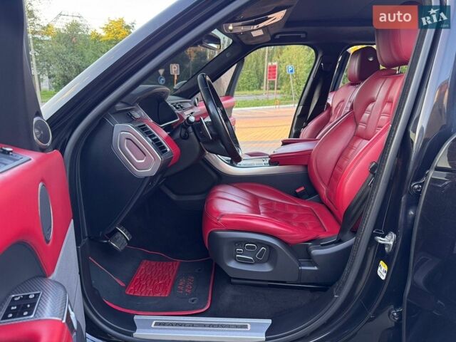 Чорний Ленд Ровер Range Rover Sport, об'ємом двигуна 5 л та пробігом 206 тис. км за 24900 $, фото 25 на Automoto.ua