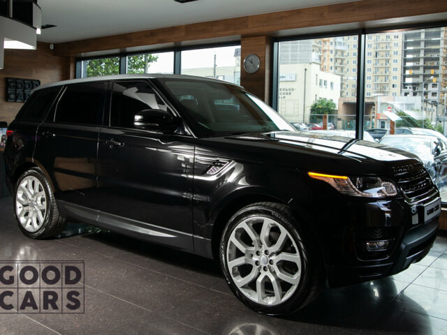 Чорний Ленд Ровер Range Rover Sport, об'ємом двигуна 3 л та пробігом 74 тис. км за 43500 $, фото 2 на Automoto.ua