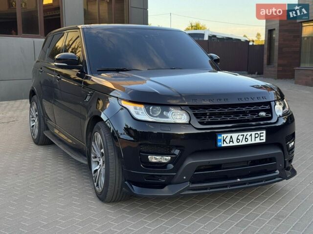 Чорний Ленд Ровер Range Rover Sport, об'ємом двигуна 5 л та пробігом 206 тис. км за 24900 $, фото 1 на Automoto.ua