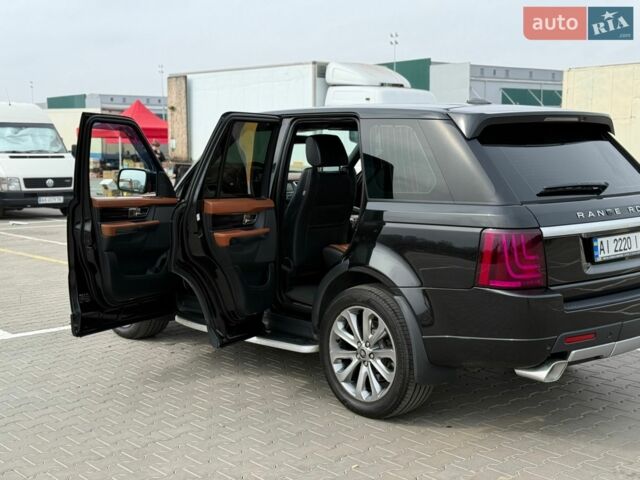 Чорний Ленд Ровер Range Rover Sport, об'ємом двигуна 3 л та пробігом 245 тис. км за 15800 $, фото 5 на Automoto.ua