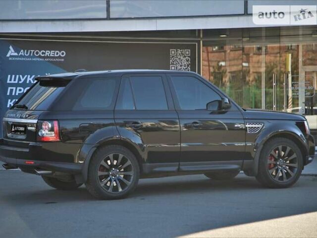 Чорний Ленд Ровер Range Rover Sport, об'ємом двигуна 5 л та пробігом 105 тис. км за 25700 $, фото 4 на Automoto.ua