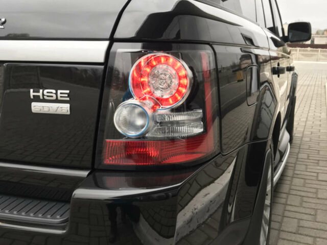 Чорний Ленд Ровер Range Rover Sport, об'ємом двигуна 3 л та пробігом 122 тис. км за 22000 $, фото 6 на Automoto.ua
