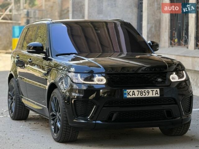 Черный Ленд Ровер Рендж Ровер Спорт, объемом двигателя 3 л и пробегом 189 тыс. км за 26999 $, фото 8 на Automoto.ua