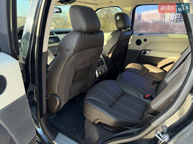 Чорний Ленд Ровер Range Rover Sport, об'ємом двигуна 5 л та пробігом 140 тис. км за 22300 $, фото 14 на Automoto.ua