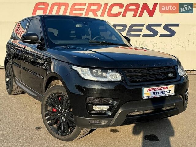 Чорний Ленд Ровер Range Rover Sport, об'ємом двигуна 5 л та пробігом 197 тис. км за 24990 $, фото 1 на Automoto.ua
