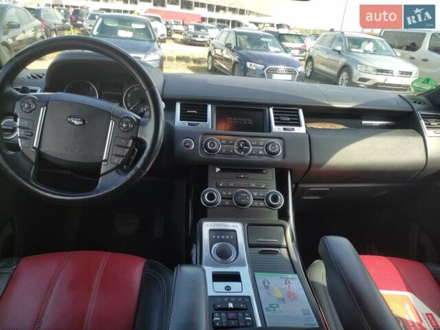 Чорний Ленд Ровер Range Rover Sport, об'ємом двигуна 3 л та пробігом 186 тис. км за 28700 $, фото 13 на Automoto.ua