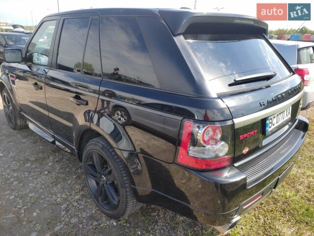 Чорний Ленд Ровер Range Rover Sport, об'ємом двигуна 3 л та пробігом 186 тис. км за 28700 $, фото 7 на Automoto.ua