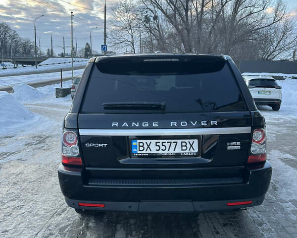 Черный Ленд Ровер Рендж Ровер Спорт, объемом двигателя 3 л и пробегом 192 тыс. км за 17300 $, фото 1 на Automoto.ua