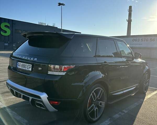 Чорний Ленд Ровер Range Rover Sport, об'ємом двигуна 5 л та пробігом 192 тис. км за 28500 $, фото 1 на Automoto.ua