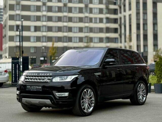 Черный Ленд Ровер Рендж Ровер Спорт, объемом двигателя 3 л и пробегом 188 тыс. км за 25900 $, фото 6 на Automoto.ua