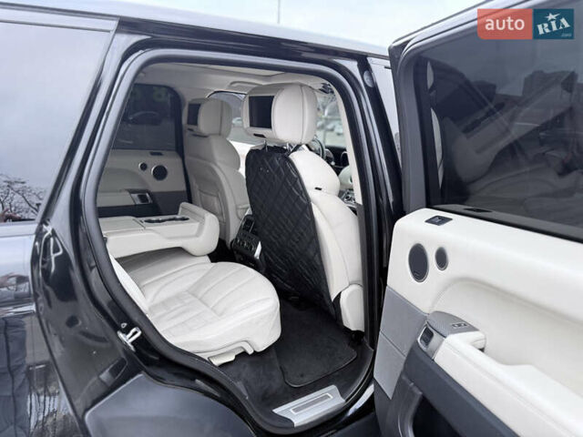 Чорний Ленд Ровер Range Rover Sport, об'ємом двигуна 3 л та пробігом 169 тис. км за 24400 $, фото 13 на Automoto.ua