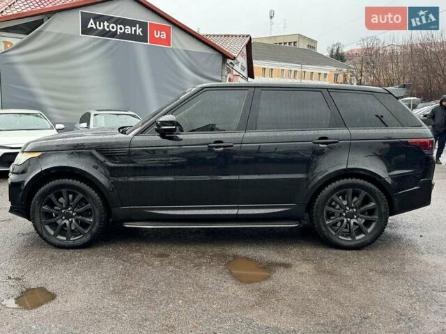 Черный Ленд Ровер Рендж Ровер Спорт, объемом двигателя 3 л и пробегом 222 тыс. км за 32990 $, фото 12 на Automoto.ua