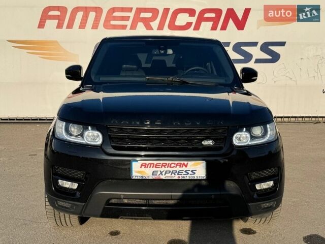 Чорний Ленд Ровер Range Rover Sport, об'ємом двигуна 5 л та пробігом 197 тис. км за 26990 $, фото 2 на Automoto.ua