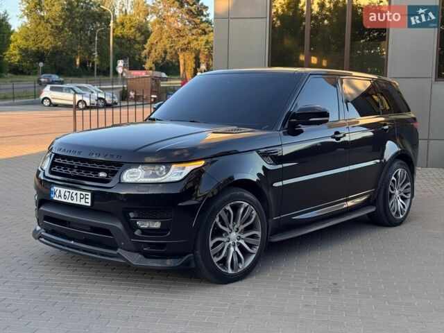 Чорний Ленд Ровер Range Rover Sport, об'ємом двигуна 5 л та пробігом 206 тис. км за 24900 $, фото 3 на Automoto.ua