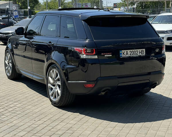 Чорний Ленд Ровер Range Rover Sport, об'ємом двигуна 3 л та пробігом 153 тис. км за 38700 $, фото 7 на Automoto.ua