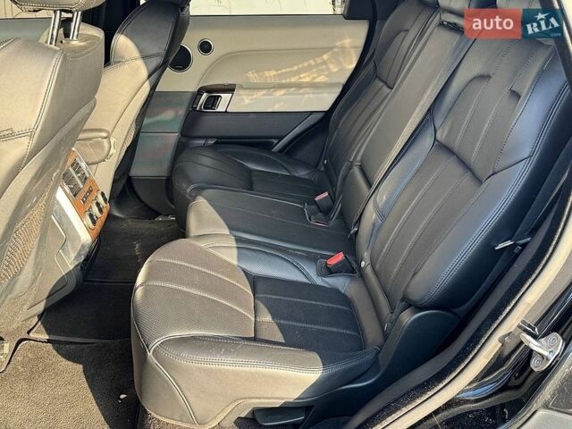 Чорний Ленд Ровер Range Rover Sport, об'ємом двигуна 5 л та пробігом 197 тис. км за 24990 $, фото 7 на Automoto.ua