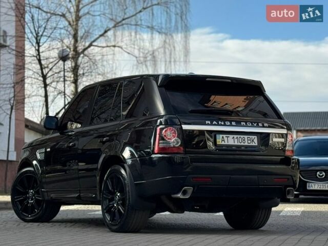 Чорний Ленд Ровер Range Rover Sport, об'ємом двигуна 3 л та пробігом 184 тис. км за 24950 $, фото 9 на Automoto.ua