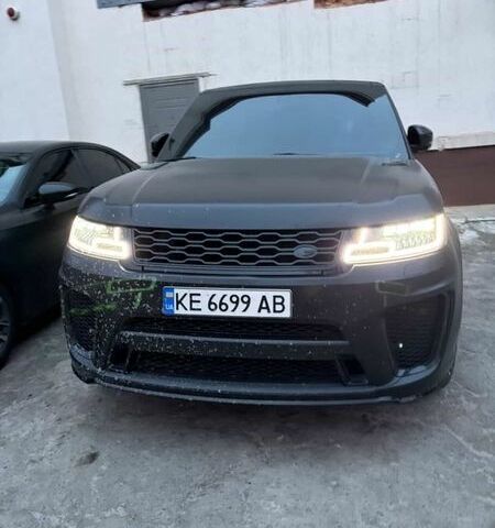 Чорний Ленд Ровер Range Rover Sport, об'ємом двигуна 5 л та пробігом 170 тис. км за 28000 $, фото 2 на Automoto.ua