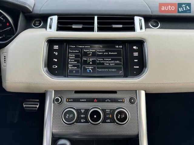 Чорний Ленд Ровер Range Rover Sport, об'ємом двигуна 3 л та пробігом 162 тис. км за 25500 $, фото 11 на Automoto.ua