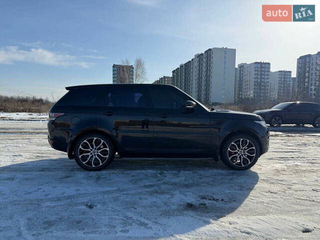 Чорний Ленд Ровер Range Rover Sport, об'ємом двигуна 5 л та пробігом 140 тис. км за 22300 $, фото 5 на Automoto.ua