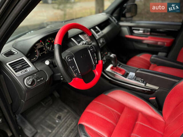 Черный Ленд Ровер Рендж Ровер Спорт, объемом двигателя 2.99 л и пробегом 196 тыс. км за 19900 $, фото 11 на Automoto.ua