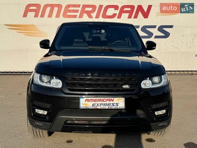 Чорний Ленд Ровер Range Rover Sport, об'ємом двигуна 5 л та пробігом 197 тис. км за 24990 $, фото 2 на Automoto.ua