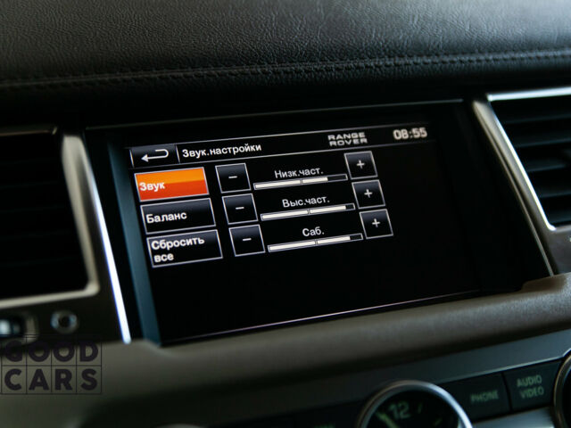 Чорний Ленд Ровер Range Rover Sport, об'ємом двигуна 3 л та пробігом 87 тис. км за 37500 $, фото 40 на Automoto.ua