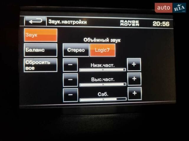 Черный Ленд Ровер Рендж Ровер Спорт, объемом двигателя 3 л и пробегом 241 тыс. км за 19000 $, фото 29 на Automoto.ua