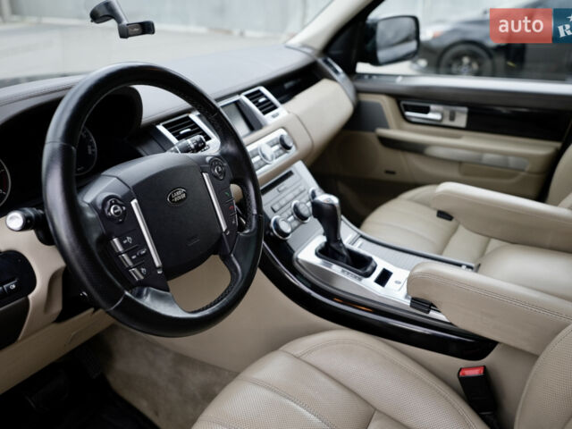 Чорний Ленд Ровер Range Rover Sport, об'ємом двигуна 3 л та пробігом 230 тис. км за 19000 $, фото 16 на Automoto.ua