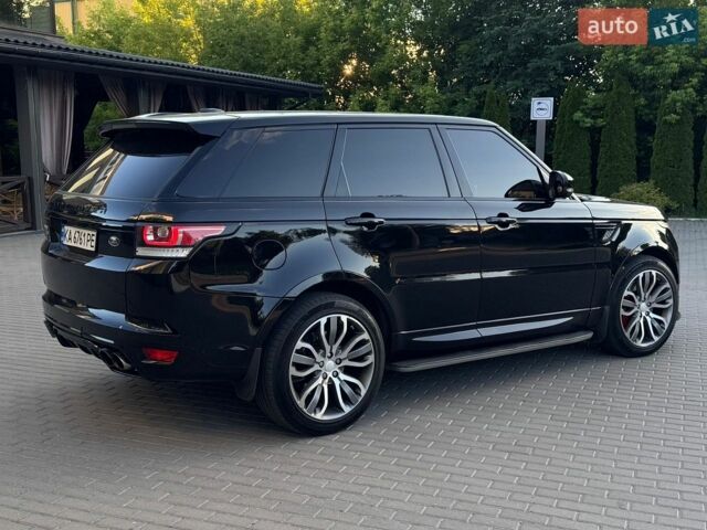 Чорний Ленд Ровер Range Rover Sport, об'ємом двигуна 5 л та пробігом 206 тис. км за 24900 $, фото 4 на Automoto.ua
