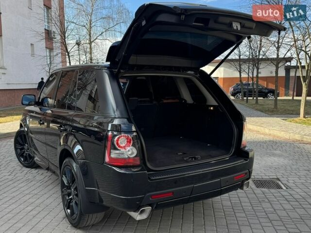 Чорний Ленд Ровер Range Rover Sport, об'ємом двигуна 3 л та пробігом 184 тис. км за 24950 $, фото 14 на Automoto.ua