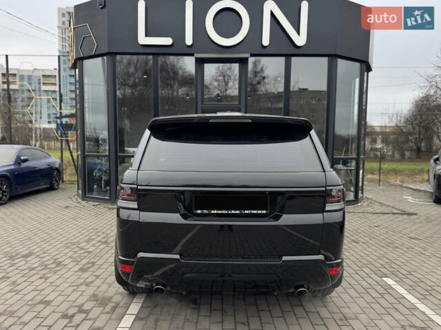 Черный Ленд Ровер Рендж Ровер Спорт, объемом двигателя 5 л и пробегом 139 тыс. км за 27899 $, фото 5 на Automoto.ua