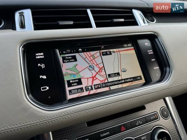 Чорний Ленд Ровер Range Rover Sport, об'ємом двигуна 3 л та пробігом 162 тис. км за 25500 $, фото 13 на Automoto.ua