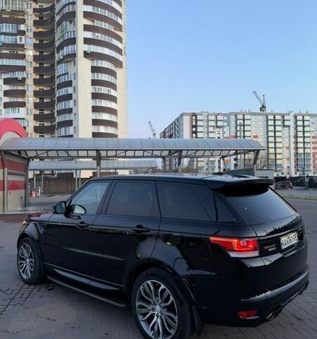 Чорний Ленд Ровер Range Rover Sport, об'ємом двигуна 5 л та пробігом 203 тис. км за 29999 $, фото 4 на Automoto.ua