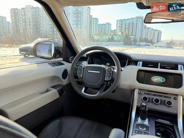 Чорний Ленд Ровер Range Rover Sport, об'ємом двигуна 5 л та пробігом 140 тис. км за 22300 $, фото 23 на Automoto.ua