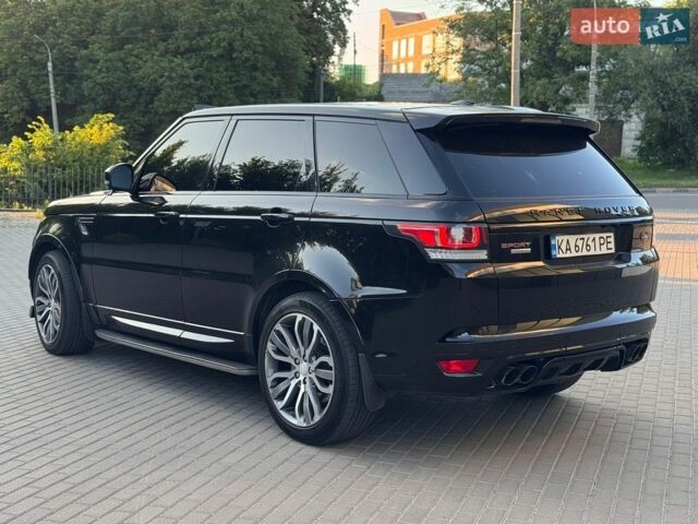 Чорний Ленд Ровер Range Rover Sport, об'ємом двигуна 5 л та пробігом 206 тис. км за 24900 $, фото 6 на Automoto.ua