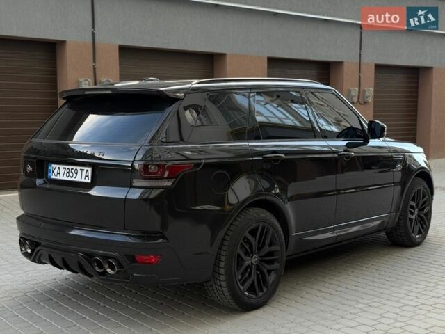 Черный Ленд Ровер Рендж Ровер Спорт, объемом двигателя 3 л и пробегом 189 тыс. км за 26999 $, фото 15 на Automoto.ua
