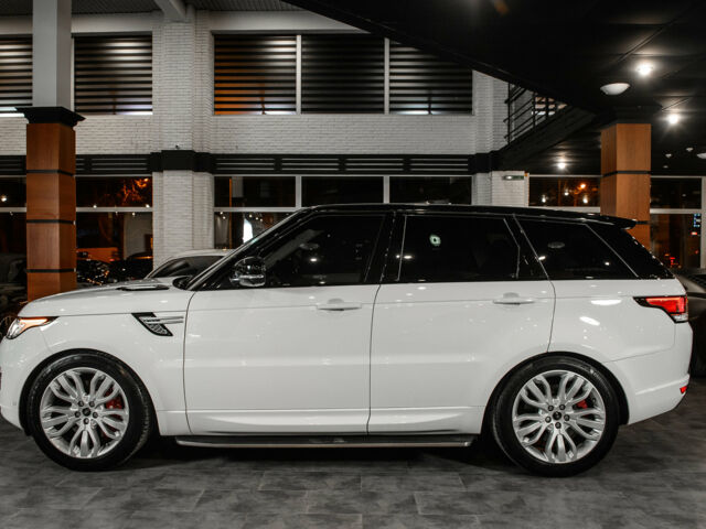 Чорний Ленд Ровер Range Rover Sport, об'ємом двигуна 5 л та пробігом 115 тис. км за 49900 $, фото 6 на Automoto.ua
