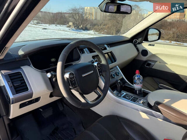 Чорний Ленд Ровер Range Rover Sport, об'ємом двигуна 5 л та пробігом 140 тис. км за 22300 $, фото 15 на Automoto.ua