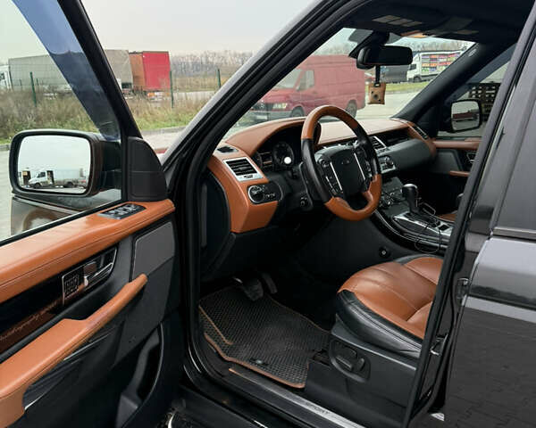 Черный Ленд Ровер Рендж Ровер Спорт, объемом двигателя 3 л и пробегом 237 тыс. км за 17500 $, фото 1 на Automoto.ua