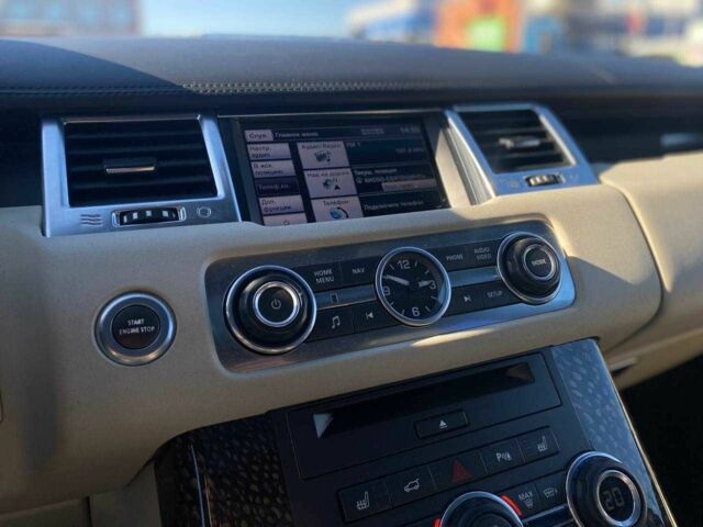 Чорний Ленд Ровер Range Rover Sport, об'ємом двигуна 3 л та пробігом 187 тис. км за 17490 $, фото 17 на Automoto.ua