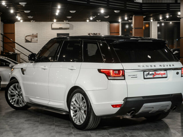 Чорний Ленд Ровер Range Rover Sport, об'ємом двигуна 5 л та пробігом 115 тис. км за 49900 $, фото 5 на Automoto.ua