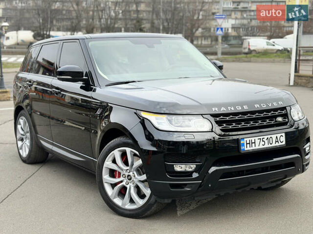 Чорний Ленд Ровер Range Rover Sport, об'ємом двигуна 5 л та пробігом 45 тис. км за 39000 $, фото 1 на Automoto.ua