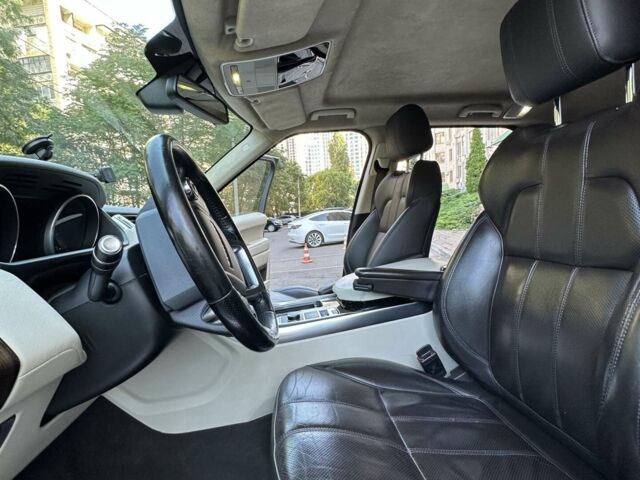 Чорний Ленд Ровер Range Rover Sport, об'ємом двигуна 3 л та пробігом 110 тис. км за 30000 $, фото 12 на Automoto.ua