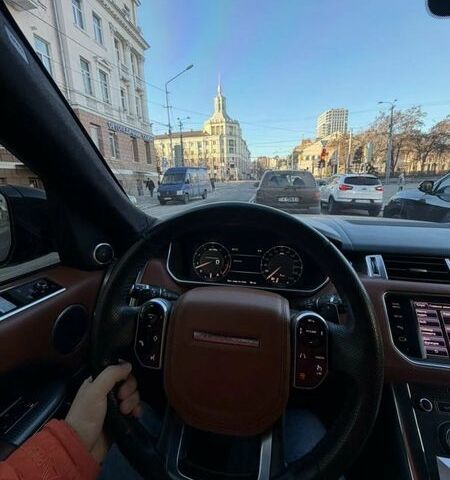Чорний Ленд Ровер Range Rover Sport, об'ємом двигуна 5 л та пробігом 170 тис. км за 28000 $, фото 3 на Automoto.ua